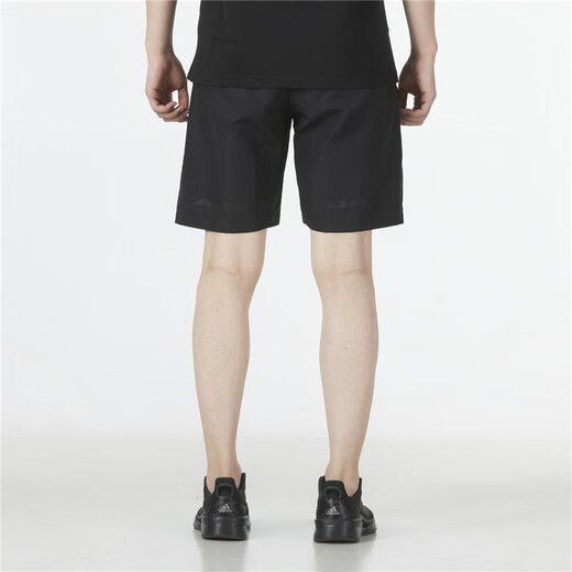 Adidas shorts men's 2025 summer sports pants comfortable breathable fast drying fitness running jogging pinches casual pants HE9934/quick drying/Adi dark label S
