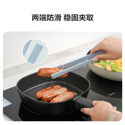 乐扣乐扣（LOCK&LOCK）硅胶食物夹 厨房多用途防滑耐高温宝宝辅食防烫夹儿童食品夹