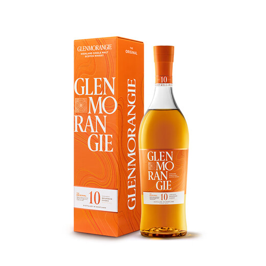 格兰杰（Glenmorangie）洋酒 10年经典 高地单一麦芽苏格兰威士忌700ml