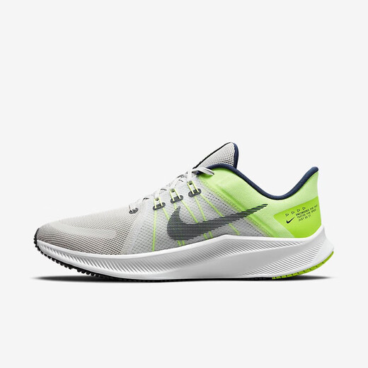 
Nike (NIKE) running shoes men's shoes 2025 summer new sports shoes Quest 4 flying wire mesh shock-absorbing and breathable light and casual gray fluorescent yellow-green DA1105-003 Explorer 4 generation 42.5