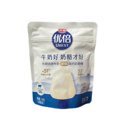 Guangming Cheese Sticks Excellent Milk High Calcium Cheese Sticks Children's Cheese Snack Pack Excellent Cheese Sticks 2 Bags