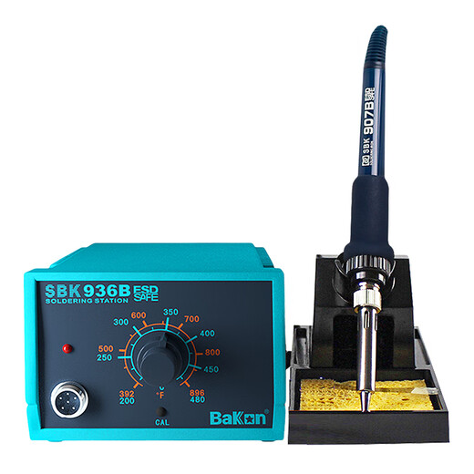 Bakon white light electric soldering iron set soldering station 65W adjustable temperature constant temperature soldering iron electric iron SBK936B