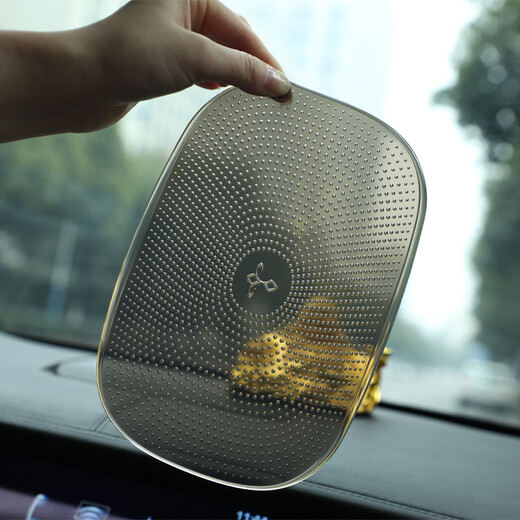 车益侍车载防滑垫车用汽车摆件置物垫手机中控仪表台固定粘贴车内耐高温 【强粘】【15*10cm】水滴纹