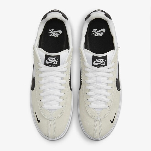 NIKEBRSB系列 24新款拼色时尚 耐磨透气缓震轻便 男士运动休闲滑板鞋 灰白 DH9227-101 标准41/US8