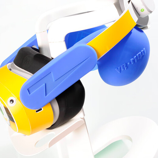 Unreal Optics PICO4 4Pro 4Ultra sound quality enhanced earmuffs VR immersion accessories Skin-friendly silicone headband for comfortable wearing Acoustic directional conduction Metallic gray