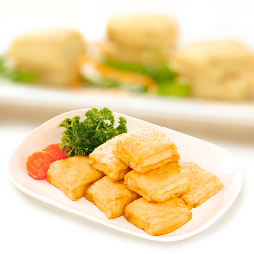 Bobo (BOBO) seafood tofu fish cake 168g fish balls hot pot balls ingredients Chuanchuanxiang Kanto cooking ingredients Hotpot side dishes Meatballs