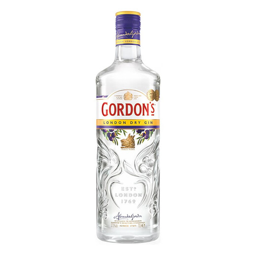 哥顿（Gordon’s）名企严选 哥顿金酒 杜松子酒特选干味伦敦金酒琴酒进口洋酒烈酒 哥顿金酒（英国） 700mL 1瓶
