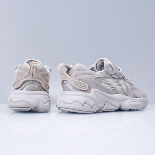 Adidas Clover new OZWEEGO META classic sports and casual retro dad shoes for men and women GW9738 dark beige/beautiful/GW9740 36.5 (225mm)