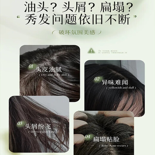 Camellia anti-dandruff shampoo for men and women, long-lasting fragrance, refreshing and clean [style packaging shipped randomly] Camellia shampoo 500mlx1 bottle