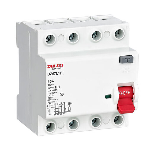 Electrical DZ47L1E electronic leakage protection switch CDL7 upgraded low-rent housing 32a10A63A 10A 2P