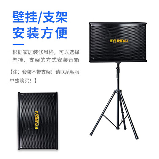 现代（HYUNDAI）AV-208 点歌机套装 家用ktv音响套装卡拉ok专业功放机会议点歌机家庭影院组合