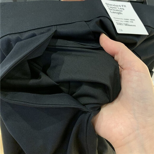 耐克（NIKE） 运动裤男裤夏季新款梭织防风工装裤休闲裤直筒裤宽松九分裤 DD7033-010黑色  L