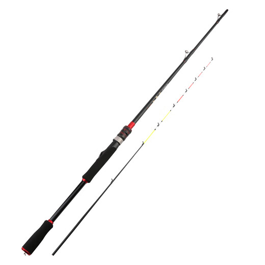 The shore throwing raft rod far throwing raft rod raft fishing rod soft tail hidden raft rod throwing rod raft rod set full set 1.5m single rod (hidden rod slightly)