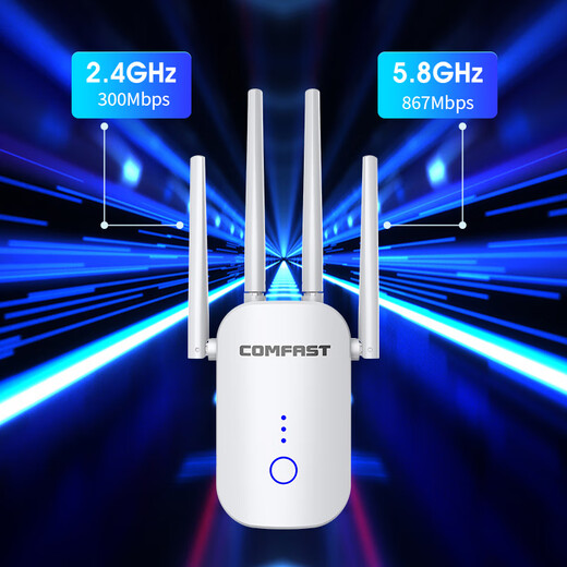 Amplificador de señal Wifi COMFAST 1200M Gigabit AMPLIFICADOR DE MANDA DUAL 5G AMPLIFICADOR WIFI AMPLIFICACIÓN DE MEJORA DE LA NECAD