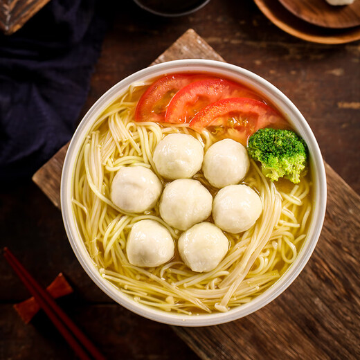 
Haixin [59 yuan optional 5 pieces] Upgrade Lock Fresh Series Fish Balls Shrimp Slippers Beef Balls Hot Pot Combination Fujian Specialty Skewers Tender Fish Balls (200g)
