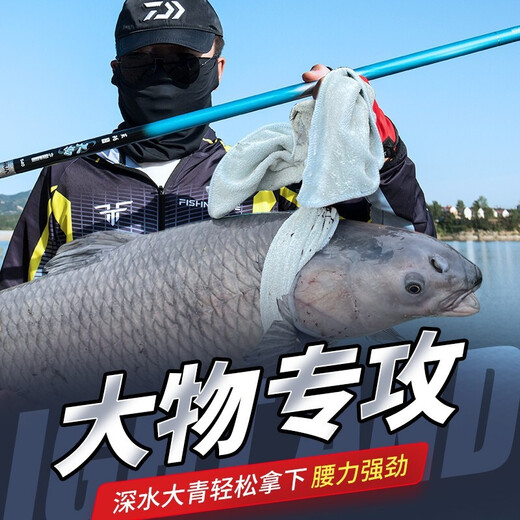 Huashi (HUA) Big Rod Cocoon Amber Pioneer Big Body Edition Fishing Rod Green Grass Silver Carp Big Body Fishing Fishing Rod Fishing Rod Big Body Fishing Rod Big Body Fishing Rod Fishing Rod Big Body Edition 5.4 meters (the third batch of 04th issue spot)