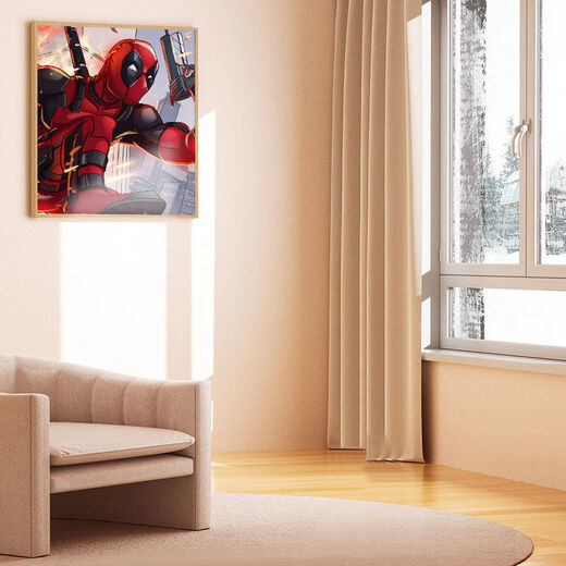 Carloland Avengers Poster Marvel Wandaufkleber Spider-Man Captain America Dekorieren Sie das Schlafsaal Extra Large Tapete FY (PP) 1484 Breite 160 cm 80 cm