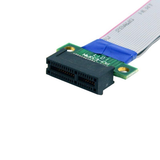 Creative blues card slot extension cable PCI E conversion cable PCIE extension cable sound card computer motherboard small card slot extension cable