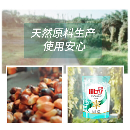 Libai Laundry Detergent Master Rose Fragrance Laundry Detergent Tea Seed Liquid Home Package Long-lasting Fragrance Hand washing Tea Seed 500g