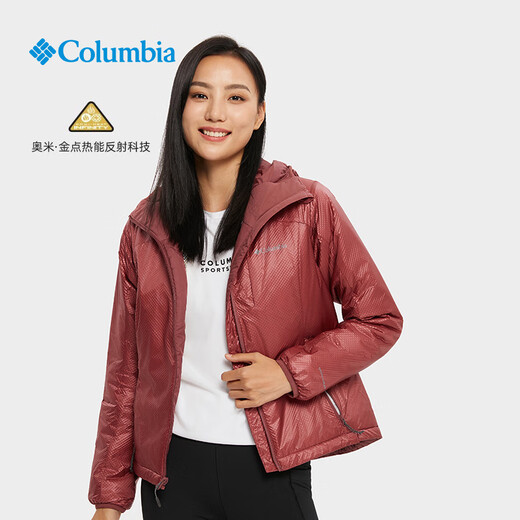Columbia Damen Herbst- und Winter-Outdoor-Wärmeisolierung, verdickte Kapuzenjacke WR6487 679 M 160/84A