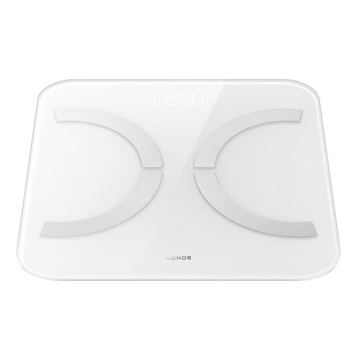 
Honor (HONOR) Body Fat Scale 3 Honor Intelligent Body Fat Scale 3 24 multi-dimensional indicators of human body Wi-Fi/Bluetooth dual connection Body fat is displayed after testing Four weighing modes Electronic scale