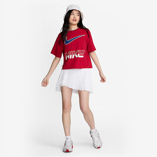 耐克（NIKE）2024夏女运动休闲透气短袖 HF6291-687 HF6291-687 L