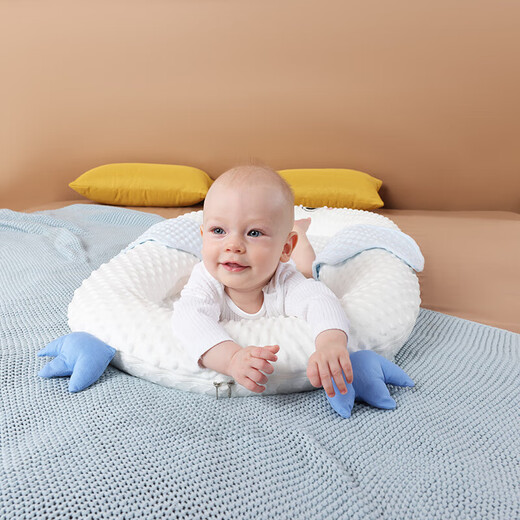Leyunbao crib mid-bed newborn baby bionic bed slope pillow sleeping removable portable anti-pressure and anti-shock artifact
