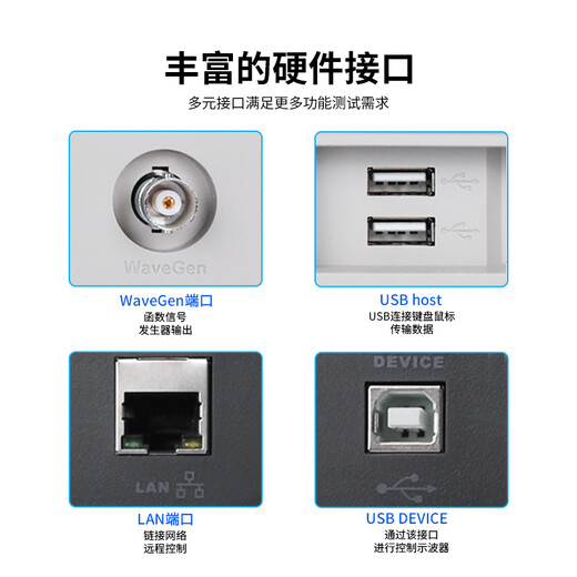 SIGLENT SDS2204XPLUS digital oscilloscope dual/four-channel 2G sampling bandwidth 100-500M digital oscilloscope probe SP3050A