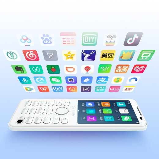 Qin Duoqin F21 Pro 4G full network access student phone key touch screen Android smartphone straight board button with front and rear camera iron gray (customized version without camera) 4+64GB [install Douyin]