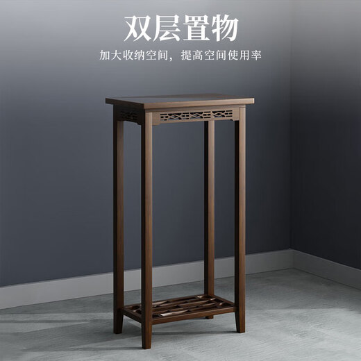 Anya flower rack balcony floor-standing flower rack indoor living room decoration rack bamboo multi-layer succulent flower pot rack 2