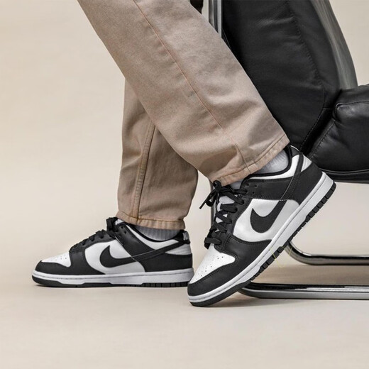 耐克（NIKE） Dunk Low休闲透气舒适防滑板鞋运动休闲鞋情侣鞋熊猫男鞋女鞋 DD1391-100熊猫男子 42