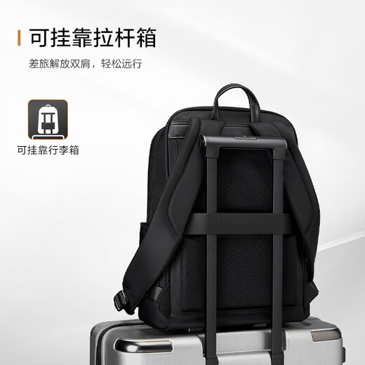Mochila para hombres Samsonite Mochila de 16 pulgadas Bolso de computadora de 16 pulgadas Cowndhide Cowhide Leather Big Mackpack Gift 45Q*09013