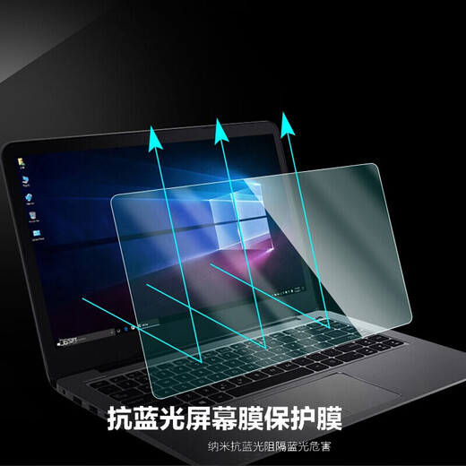 Nifan 2023 Dell XPS 17 9730 Touchscreenschutz 15-9520 Tastaturfilm Temperiertes Film 9720 Anti-Peeling-Film Computerbeutel Ständer Anti-Blue Light Eye Feuchtigkeitsfeuchtigkeit (Soft Film) 15,6-Zoll Dell XPS 15-9520 Touchscreen