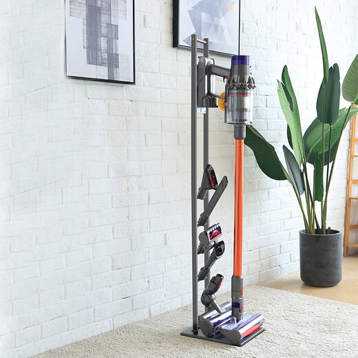 Suitable for Dyson vacuum cleaner storage rack V6V8V10 hanging rack floor rack charging hanging stand punch-free bracket V11 specially equipped with Plus chassis weighted version suitable