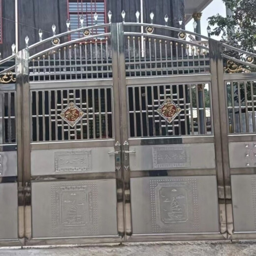 Qinkai 304 stainless steel double-door villa patio door 304 stainless steel double-door villa patio door