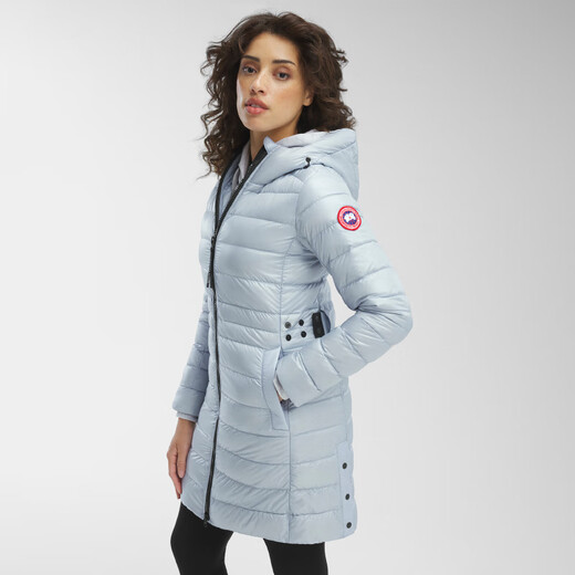 加拿大鹅（Canada Goose）Cypress 女士羽绒连帽夹克休闲外套大鹅羽绒服 经典升级 2235L 854 黎明蓝 XS
