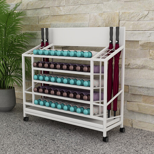 Umbrella rack storage rack commercial large capacity sales department office building school classroom company umbrella rack custom LOGO black small size