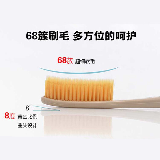王打韩国王打688大头软毛牙刷 白博士成人中硬毛纳米专用清洁原装进口 王打炭1支 硬毛(清爽有力) 1支