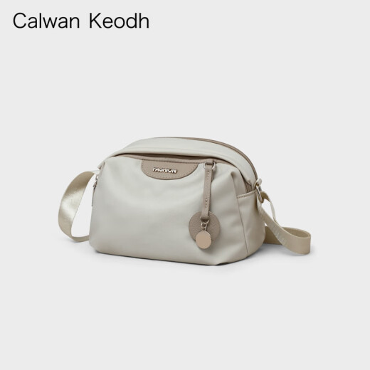 CALWAN KEODH官网包包女包新款斜挎夏轻奢帆布包生日礼物送女友老婆 【白色】小众百搭休闲通勤腰包高级感实用