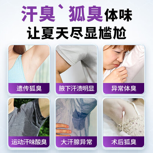 南京同仁堂腋下型狐臭喷雾腋臭除味腋下止汗露去狐臭净味水狐臭男女士SN9721 1盒装【初效装】