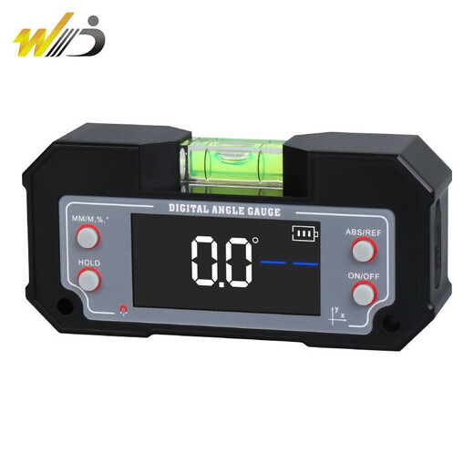 WDWD mini dual-axis digital inclinometer with strong magnetic angle ruler electronic water MINI digital inclinometer ordinary model