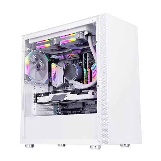 Benyu 2025 professional assembly designer dedicated computer CAD UG programming for 3dmax modeling rendering PS graphic design three-dimensional mechanical desktop computer host package two (R5 7500F P2200 5G independent display) single host