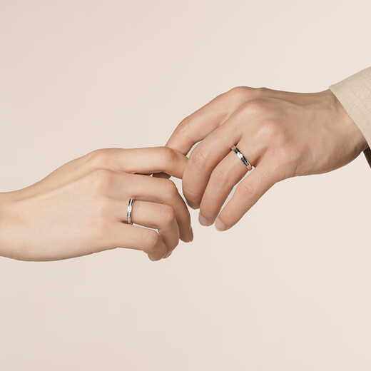 I DO&CO.Destiny couple ring sterling silver ring 925 silver ring women's tail ring ring couple wedding ring Destiny couple ring 925 silver