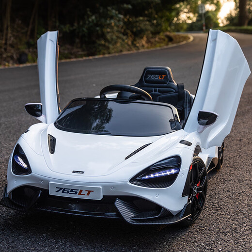 
Beibeiya McLaren children's car electric four-wheeled car can be seated for people, children's sports car remote control toy battery children's car. Ultimate version powder + four-wheel drive + leather seat + soft wheel + lithium battery