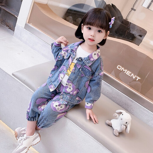 Ropa de ropa para niños Leba Mouse Juego de niñas de otoño de otoño