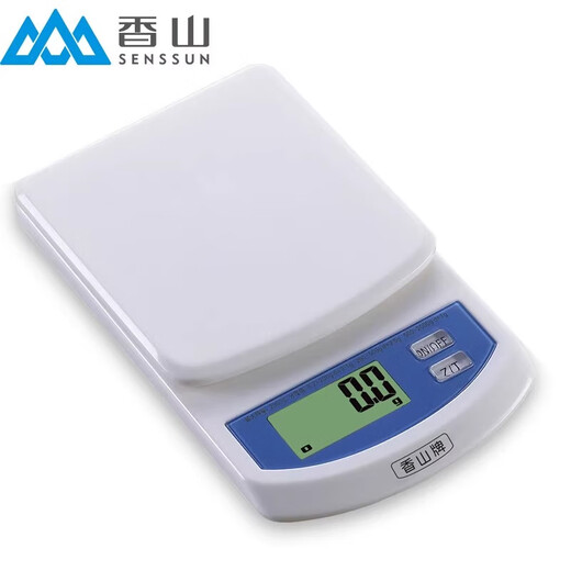 香山厨房秤高精度 烘焙称电子称家用厨房电子称食物秤药材秤 EK9710 绿纽扣电池款【带电池】