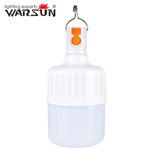 Warsun 12W rechargeable light bulb emergency light hanging light charging light street stall light night market light power outage household lighting super bright lighting bulb led outdoor camping light strong light