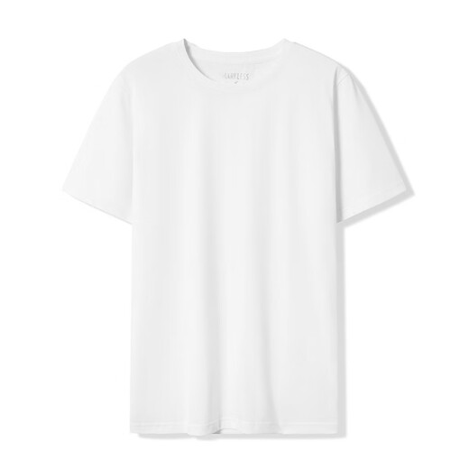 MARKLESS [Cotton Basics] T-shirt Men's Spring and Summer Solid Color Short Sleeve TXA5630M Yunfeng White L