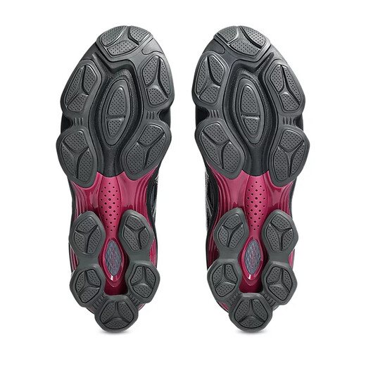 ASICS (ASICS) Chaussures de course rétro pour les hommes et les femmes Gel-Kinetic Fluent Absorbing and Breathable Rebound Sports and Casual Chores Black / 1203A737.001 41.5
