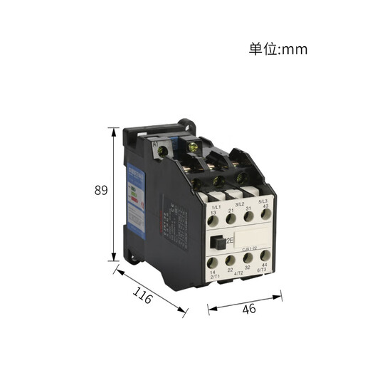 德力西交流接触器 CJX1-22/22 3TB43 220v 380v 36v 110v 24v CJX12222线圈AC12V定制